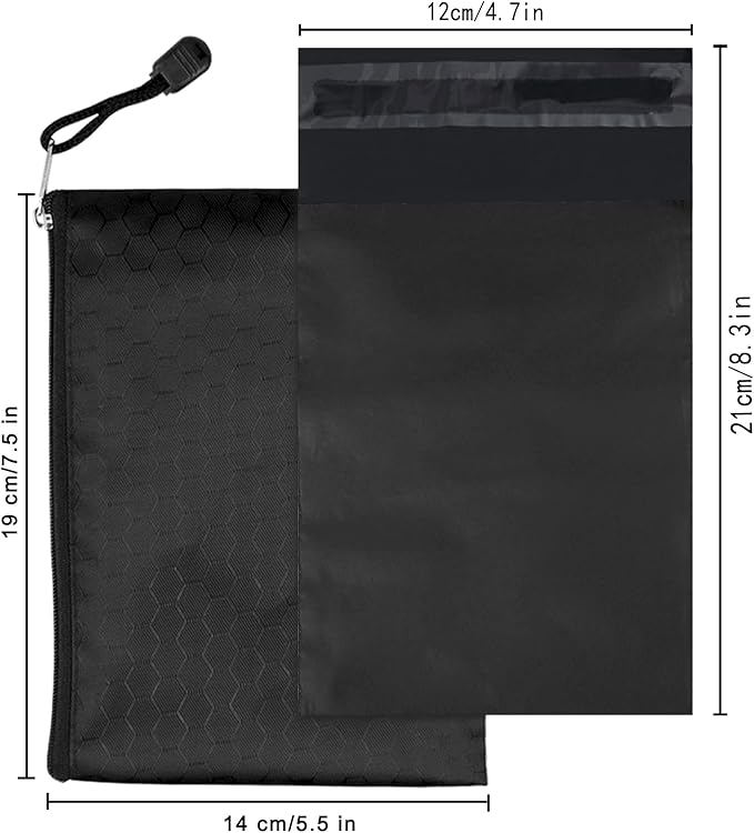 Tuciyke Sanitary Napkin Disposal Bags Pack of 200,Sanitary Disposal Bags Black Opaque Bags 5x8 inches Feminine Personal Disposal Bags For Tampons,Sanitary Pads,Sanitary Liners(with 2pcs Storage Bag)