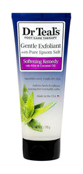 Dr. Teal's Gentle Exfoliant Foot Scrub With Epsom Salt 6 Ounce