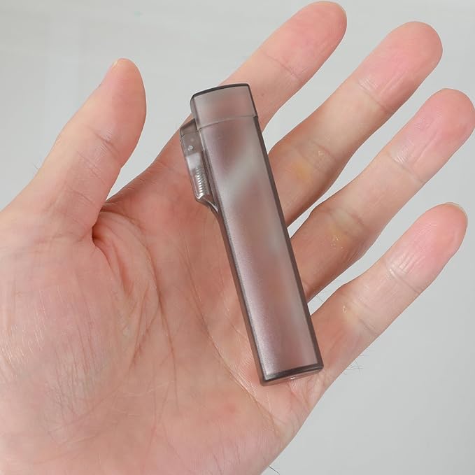 5Pcs Mini Toothpick Holder Dispenser - Clear Gray Travel Toothpick Container, Portable for Pocket Outdoor Travel Camping, Storing Cotton Swabs, Mini Safety Pin, Small Hair Clips