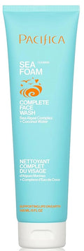 Pacifica Beauty Sea Foam Face Wash, Daily Gentle Foaming Cleanser, With Coconut Water + Sea Algae, Removes Makeup, For Combination and Oily Skin, Vegan & Cruelty Free