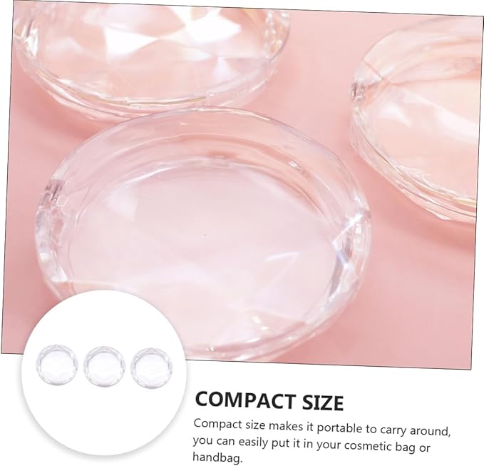 Happyyami 3pcs Eyelash Storage Case Empty Lash Packaging Box for Makeup Accessories