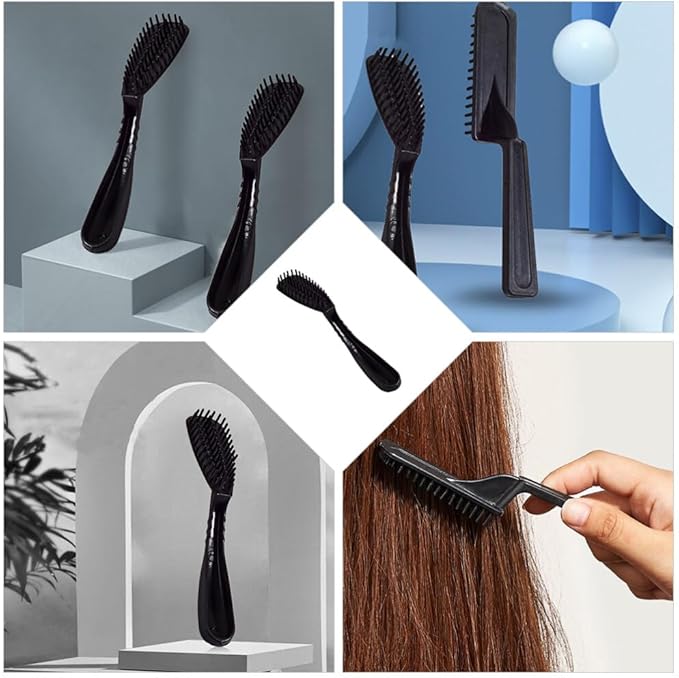 FRCOLOR Hair Dyeing Comb for Even Application Hair Dye Comb and Highlighting Brush Salon and Home Use Dyeing Tinting Tool 0.98 Inch Compact Size