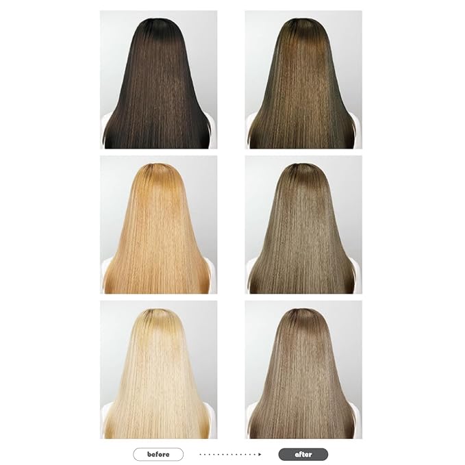 eZn Pudding Hair Dye for Sensitive Scalps – (Ash Beige) | No-Drip, Ammonia-Free, Long-Lasting Semi-Permanent Hair Color with Keratin for Gentle Gray Coverage at Home