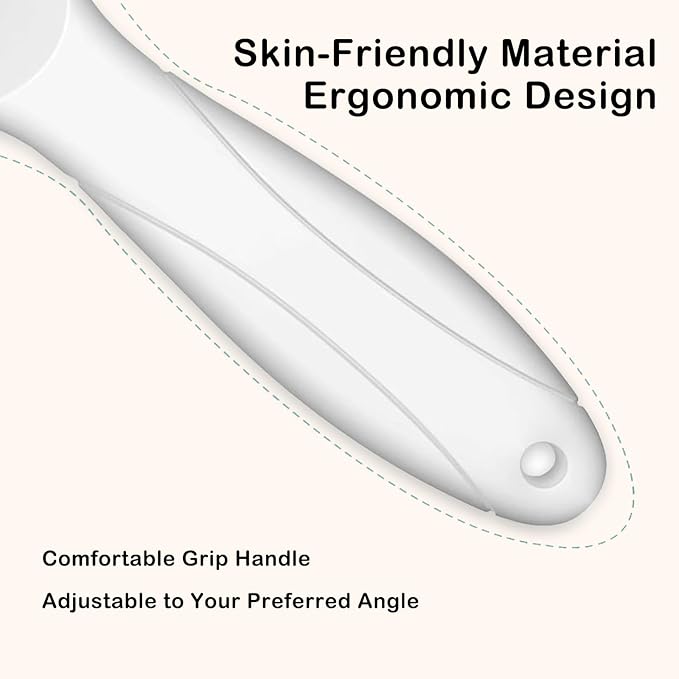 HANMU Dual-Sided Foot File & Toe Callus Remover Set - Durable Dead Skin Remover for Feet & Hands, Easy Clean & Hygienic Foot Scrubber, Smooth Rough Skin, Premium Pedicure Tool for Women Men