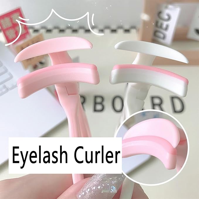 2PCS Eyelash Curlers,Quick Natural Curling for Long Lasting,Without Pinching Or Pulling Lash Curler Makeup Tool for Women and Girls,Curl Eyelashes & Lash Lift in Seconds，Lash Curler Makeup Tool.