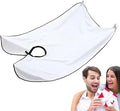 Beard Bib Apron, Beard Catcher with Suction Cups - Best Gifts for Him Men Dad Father Husband, Beard Trimmer Catcher
