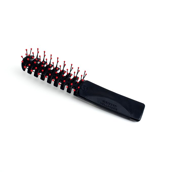 Cricket Static Free Volumizer Hair Brush - Blow Drying, Styling, and Detangling All Hair Types, Long, Short, Thick, Thin, Curly, Straight, and Wavy