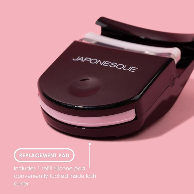 JAPONESQUE Travel Eyelash Curler (Black, 2 Pack)