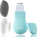 Silicone Face Scrubber, Facial Cleansing Brush Silicone Face Wash Brush,Gentle Exfoliator Pad & Massager, for Men Women Cleansing and Exfoliating (Blue)