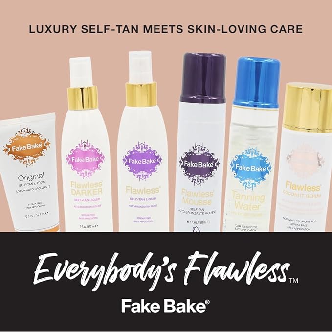 Fake Bake Body Mate Self-Tanning Applicator | Tan Your Back with Ease | Machine Washable | Easily Apply Lotions and Tanner | Reusable Self-Tan Mitt For Face & Body