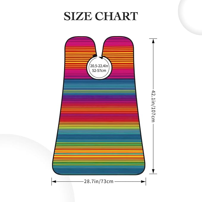 Maryland Flag Print Beard Bib Shaving Apron, Beard Hair Trimming Cape Gift For Dad