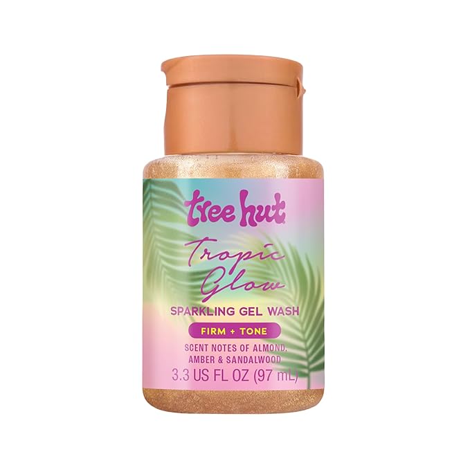 Tree Hut BODY WASH TROPIC GLOW 3.3Z