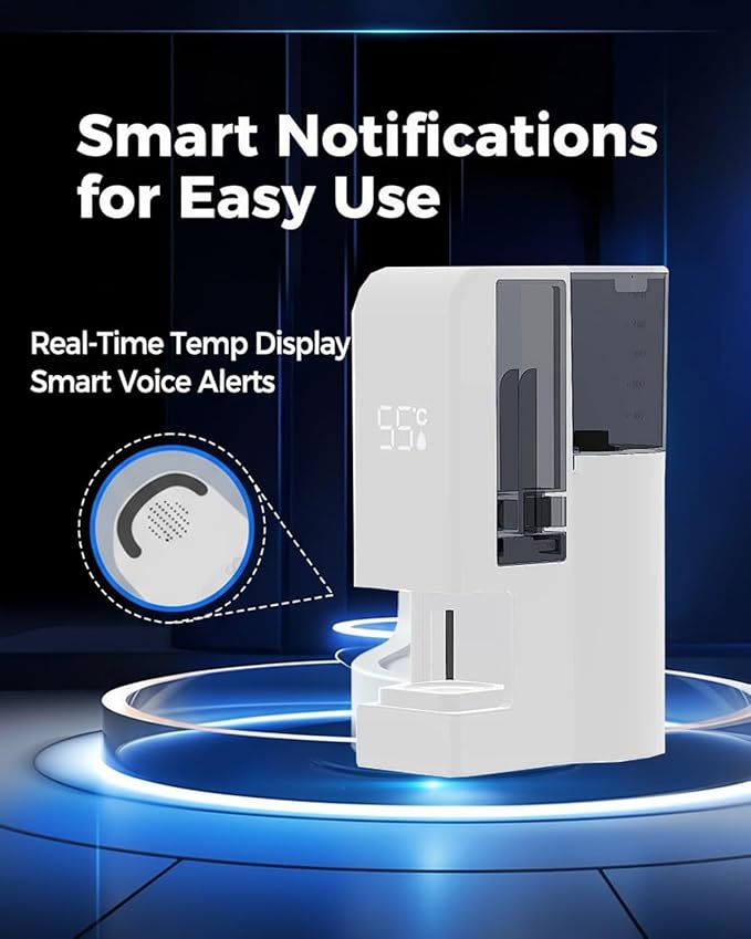 Hot Towel Dispenser, 2026 Upgraded Automatic Hot Face Towel Warmer Machine, Heats Up in 5 Seconds, Home Salon Equipment, for Facials, Smart Voice Alerts with Compressed Towels (80Pcs Towels)