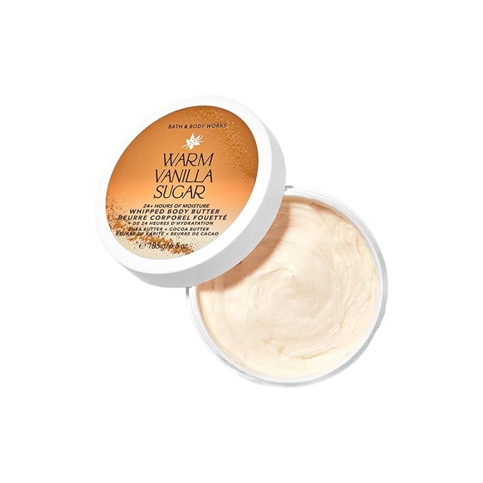 Bath & Body Works Bath and Body Works Body Care 24+ Hours Moisture Body Butter - w/Shea & Coco Butter - 6.5 oz (Warm Vanilla Sugar)