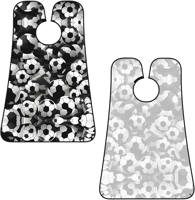 Ice Hockey Print Print Beard Bib Shaving Apron, Beard Hair Trimming Cape Gift For Dad