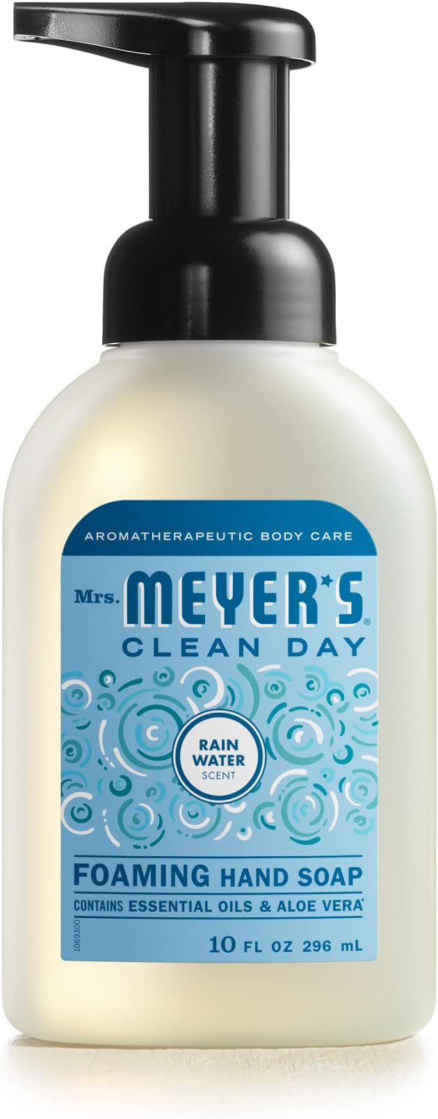 MRS. MEYER'S CLEAN DAY foaming Hand Soap, Rainwater Scent (10 Fl Oz (Pack of 1))