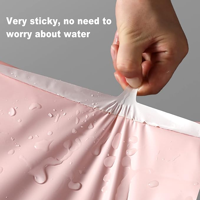 Sanitary Napkin Disposal Bags, Pink Feminine Hygiene Bags - Self-sealing, Privacy Protection - Set of 100