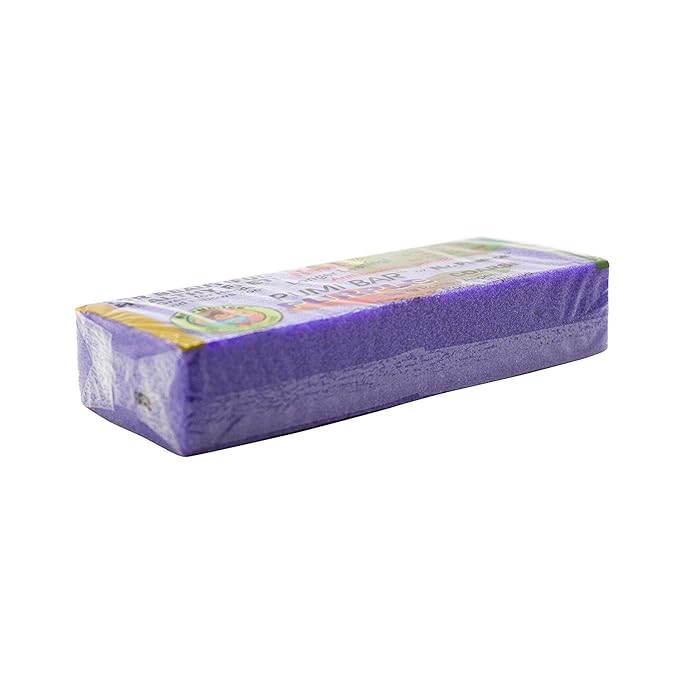 Mr. Pumice Purple PUMI Bar - Extra-Coarse, Pumice Stone for Feet Callus Remover, Pedicure Tools for Feet, Foot Scrubber for Dead Skin Remover, Foot Care, 1 Pack