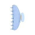 Durable Acetate Hair Clips - 4-Inch Sequin Blue Claw Clips for Fine and Thick Hair (Sequin Blue)