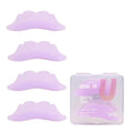 Curacoro Lower Lash Lift Shields, 4 Pcs Lash Lift Pads Self Adhesive, Bottom Eye Rods for Lifting and Curling, Reusable Silicone Tools for Eyelash Perm Lamination