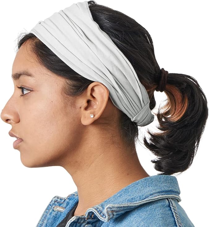 CHARM Headband for Men, Japanese Style Bandana Head Bands for Women and Men, Stretch Hair Band for Sports & Daily Wear by Casualbox