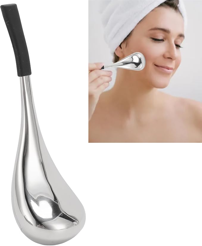 Dan&Dre Ice Globes, Stainless Steel Face Massage Tools for Reducing Puffiness and Wrinkles, with Cooling Effect for Skin Care and Beauty