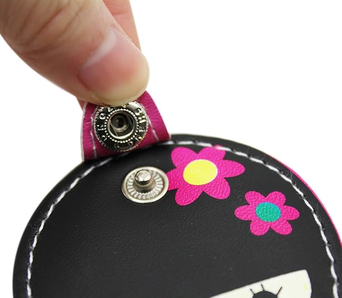 Aibearty Adorable Russian Doll Pattern Stainless Nail Clippers Set of 6Pcs, Professional Grooming Kit, Nail Tools with Luxurious Travel Case