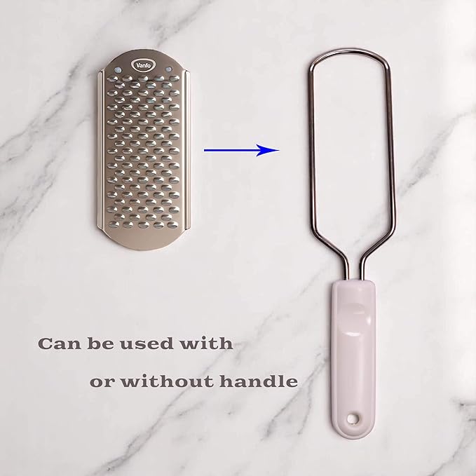 Vanfa Replacement Blades #79018 for Pedicure Foot File Scrubber Callus Remover (Pack of 5)