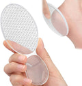 Glass Foot File 8-Shaped Rough and Smooth Sides Callus Remover Feet Heel Scrubber Dead Skin Scraper Pumice Stone Professional Pedicure Tools for Women and Men
