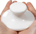 gemshan Guasha Massage Tool Mushroom Shape Natural Jade Stone for Body Face for Essential Massage Spa Massage Therapy