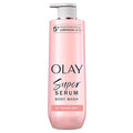 Olay Super Serum Body Wash for Normal Skin, 24hr Long Lasting Hydration, 5+ Ingredient Serum Complex for Bright Even Firm Luminous Skin, 20 fl oz