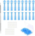 Sterile Needles for Pimples,50pcs Disposable Blackhead and Blemish Remover Tools and 72 Dots Pimple Stickers, for Acne, Whitehead, Comedone