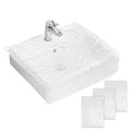 Beard Hair Catcher for Sink Beard Bib Disposable Beard Catcher for Shaving Sink Cover for Shaving & Trimming Clear Stop Worrying About Cleaning (Clear 100 PCS)