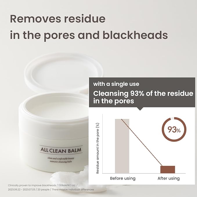 HEIMISH All Clean Balm Set (Original & Mandarin) - Cleansing Balm, Waterproof Makeup Remover, Face Cleanser, Oil Based Cleanser, Korean Skincare with Natural Aroma Oil, Vegan, For All Skin Types