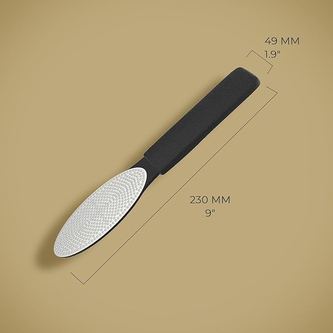 Diamancel Luxury Diamond Foot Buffer - #11 Medium Grit Rasp – For Average Calluses, Rough Skin & Regular Maintenance
