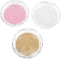 FRCOLOR 3 Pcs Eyelash Storage Boxes with Crystal Glitter Base Cards Portable False Eyelash Cases for Travel and Makeup Organization for Clean and Safe Storage