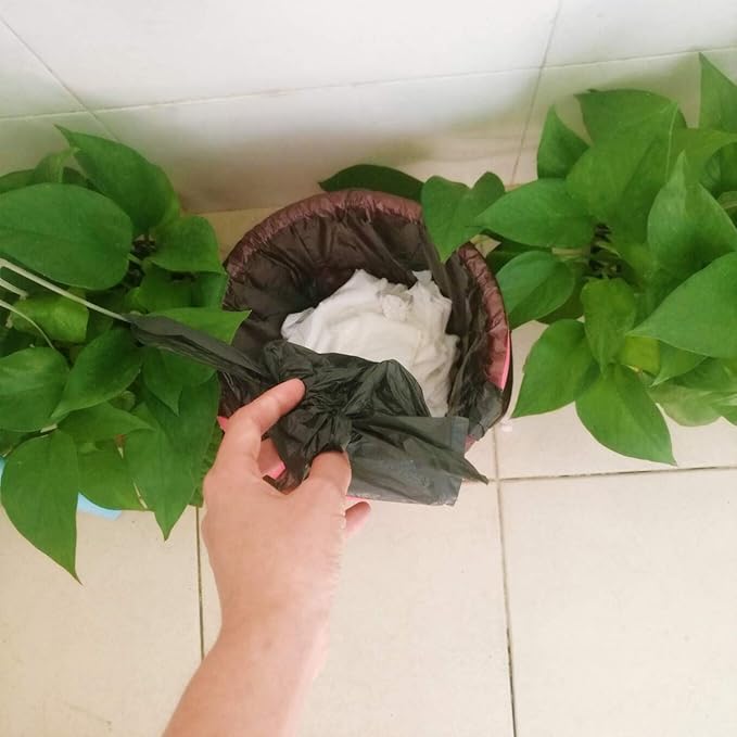 Sanitary Napkin Disposal Bags 400pcs Women Personal Disposal Bags Sanitary Waste Bags With Handles for Feminine Products Sanitary Napkin Storage Bag (Black)