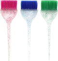 3-Piece Hairdressing Suite: Precision Applicator Brushes for Hair Dye & Styling - Salon-Quality Tools for Home and Professional Use