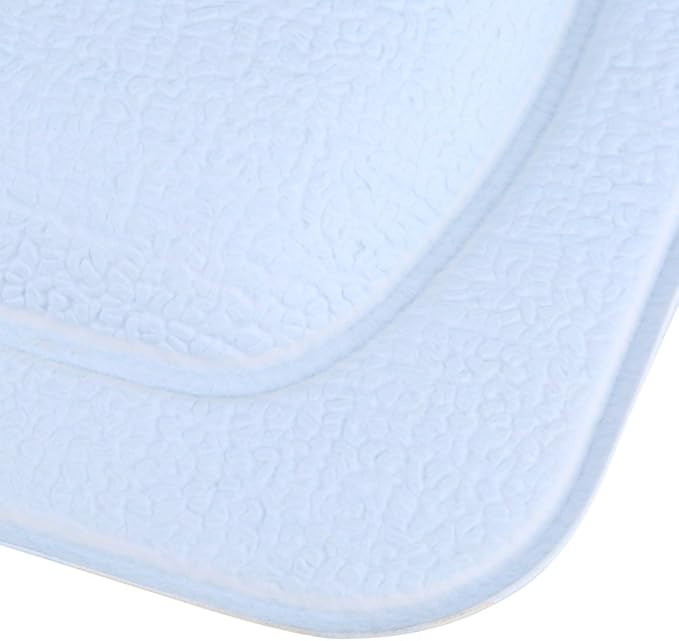 Bath Pillow, Bathtub Head Neck Support, Soft Foam Padded Spa Tub Headrest Back Shoulders Support Cushion Bathroom (Blue)