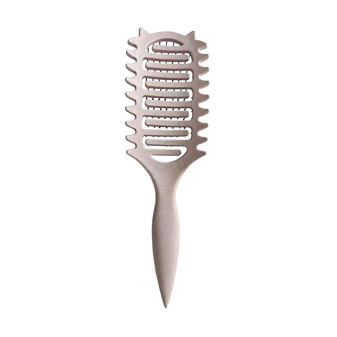 Curl Defining Brush,2026 Vented Hair Brush for Detangling Styling,Curl Defining Brush,Shaping And Defining Curls For Women And Men(Off White)
