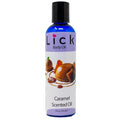 LICK Caramel Dessert-Inspired Scented Body Oil – Fast-Absorbing Daily Hydration with Almond Oil & Vitamin E – 4 oz
