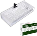 Disposable Hair Beard Catchers, Disposable Sink Liners for Trimming, 50 Pcs Large Sink Covers for Beard Grooming