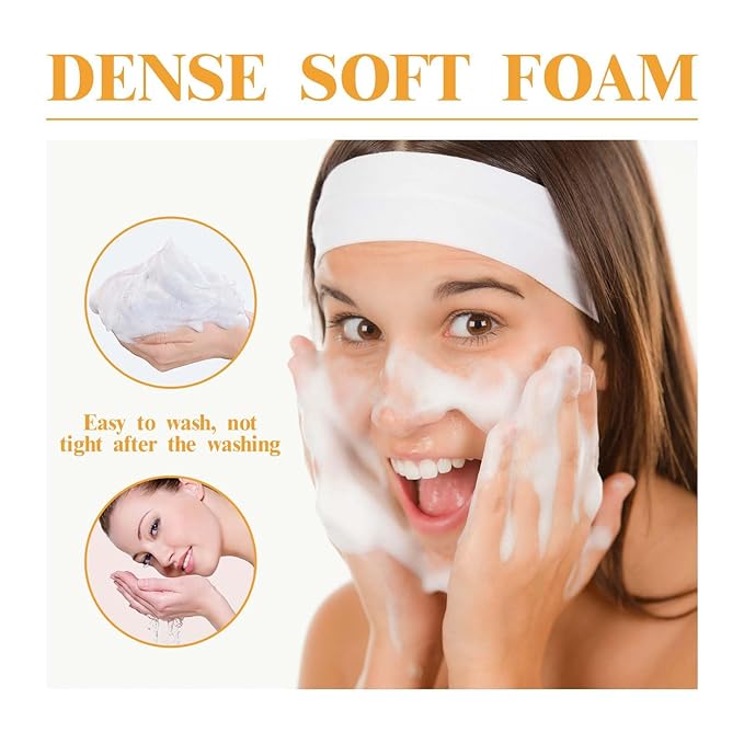 Yaper 2 Pcs Turmeric Brightening Facial Cleanser,Deep Cleansing Glow Wash Turmeric Face Foaming Wash with Brush for All Skin.