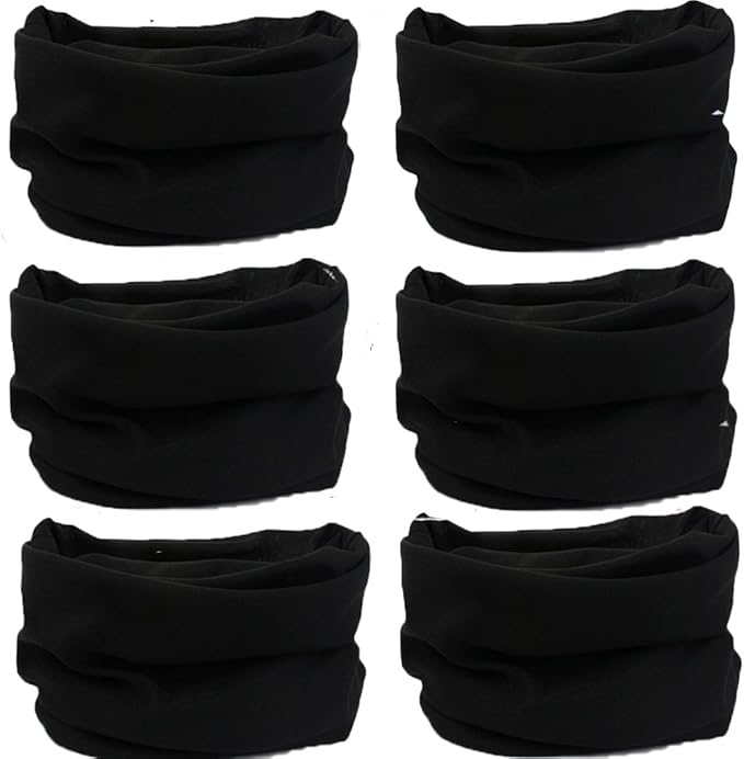 Venswell Neck Gaiter Face Mask Men Women,Seamless Bandana Rave Face Cover Scarf Mask,Balaclava,Headband, Head Wrap,Headwear
