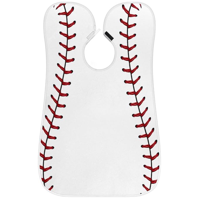 Baseball Lace Beard Bib Apron,Beard Hair Catcher,Non-Stick Beard Shave Cape,Shaving Trimming Non-Stick Waterproof Grooming Gifts for Dad Men Him Boyfriend