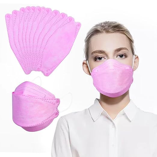 Borje KN95 Face Masks 50 Pack,Breathable Comfortable and Disposable KN95 Mask,Masks for Adults