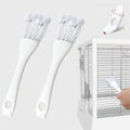 Bird Cage Cleaner with Long Handle & Shovel – Easy Bird Droppings Removal Brush for Parrot & Pet Cages & Bird Perch – Durable Cage Cleaning Tool & Accessory (2)