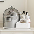 ONXE Makeup Organizer with Drawers,Large Capacity Perfume Organizer,Vanity,Bathroom,Bedroom Countertop Storage for Cosmetics, Perfume, Brushes, Eyeshadow, Skincare,Lipstick, Nail Polish (White-Large)