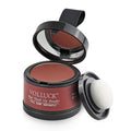 VOLLUCK Root Touch up Powder, Instant Hairline Powder for Thinning Areas and Gray Hair Coverage, Natural and Non-greasy Root Cover up for Women and Men (Red Brown, 0.14 Ounce)