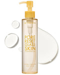 BE THE SKIN Glass Skin Cleansing Oil - 7 Plant Oils + Centella Exosomes & Squalane, Melts Waterproof Makeup & Blackheads, Lightweight Fast-Emulsifying Formula for All Skin Types | 5.07 fl oz